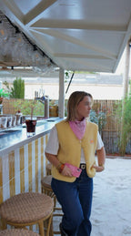 Bandana à charms Rose