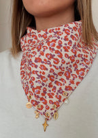 Foulard à charms Léopard