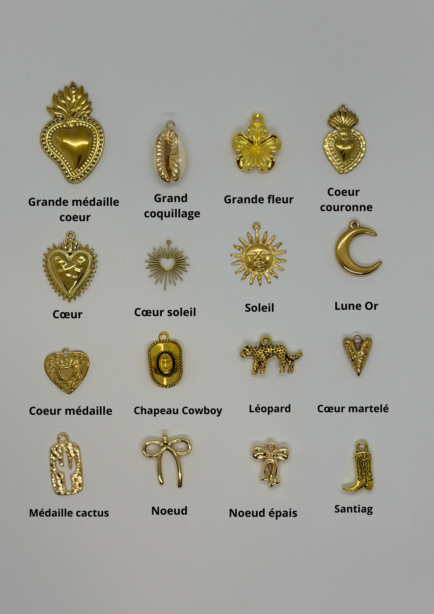 Bandana à charms Prune